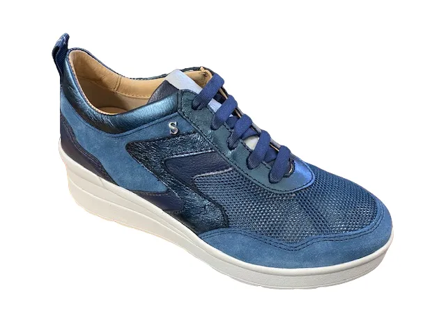 Stonefly women's shoe Cream 45 Velor 218973 0M5 flag blue