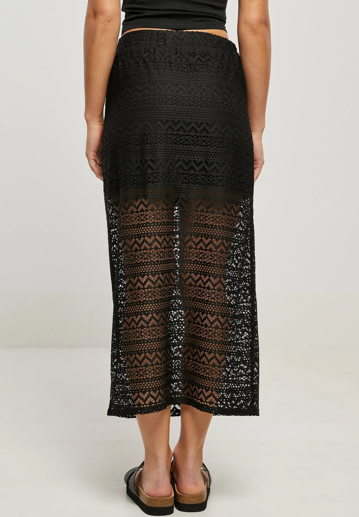 STRETCH CROCHET - Gonna lunga
