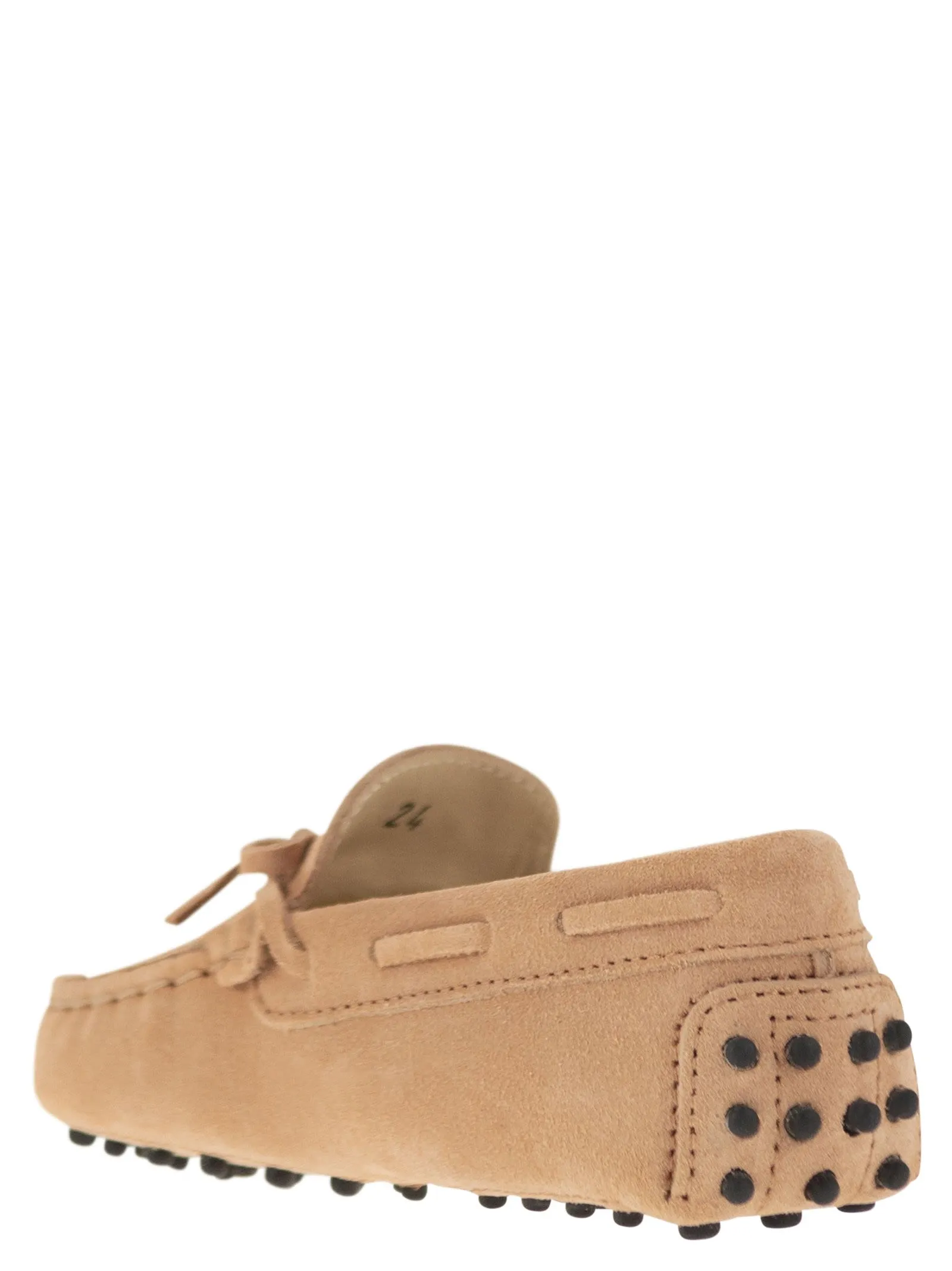Suede loafer