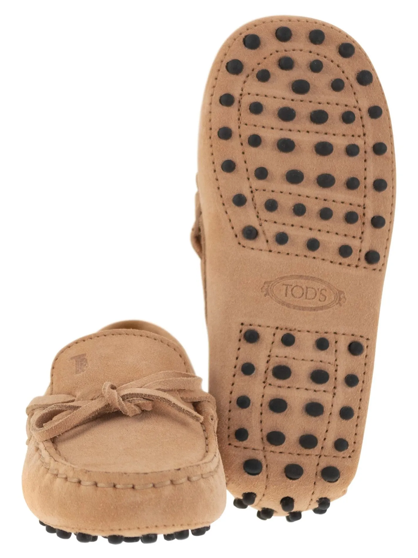 Suede loafer