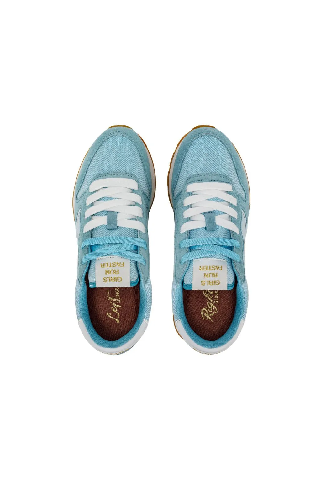 SUN 68 SCARPE DONNA AZZURRO ALLY GLITT 34203