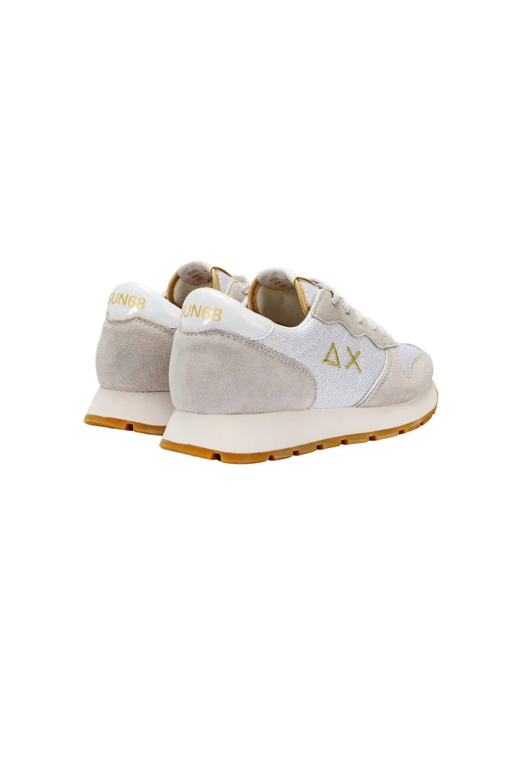 SUN 68 SCARPE DONNA BIANCO ALLY GLITT 34203