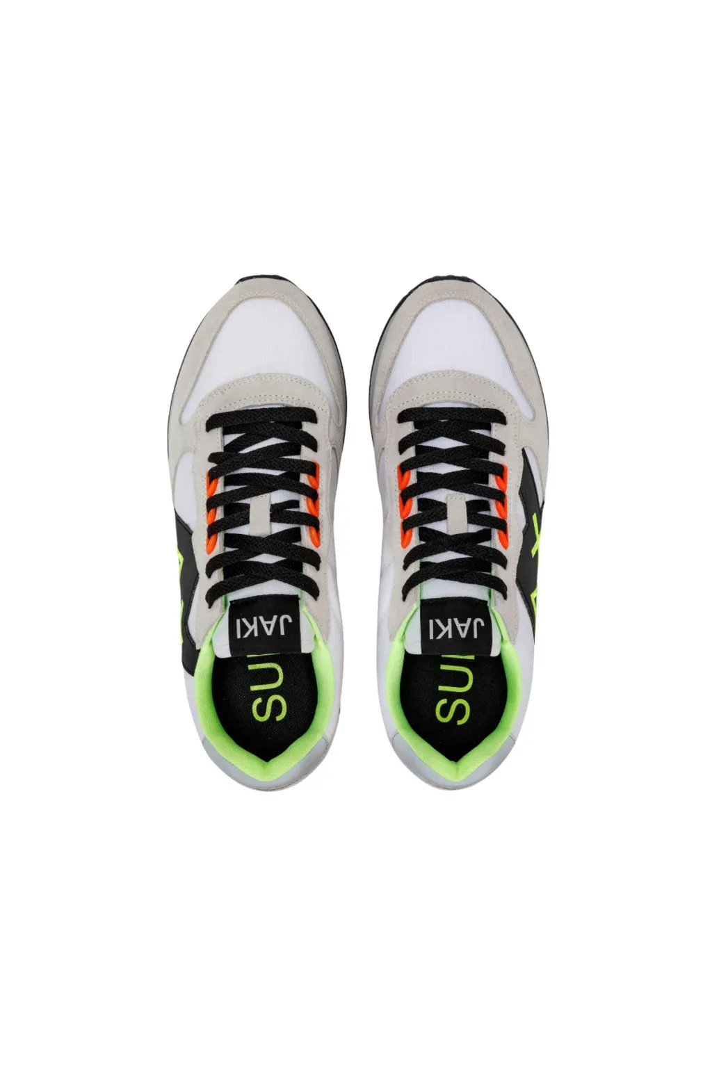 SUN 68 SCARPE JAKI FLUO BIANCO 34113