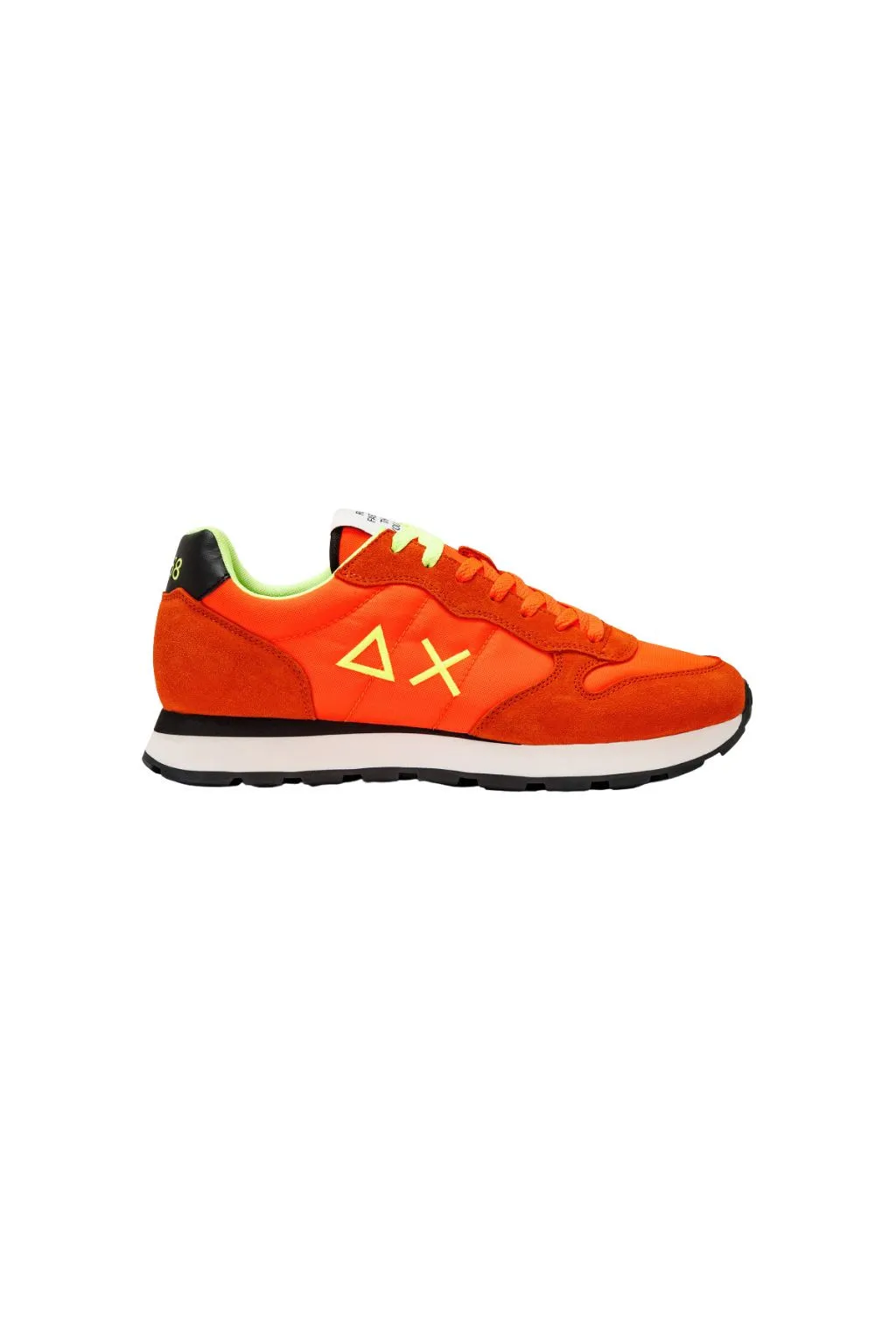 SUN 68 SCARPE UOMO ARANCIO FLUO TOM SOLID 34101