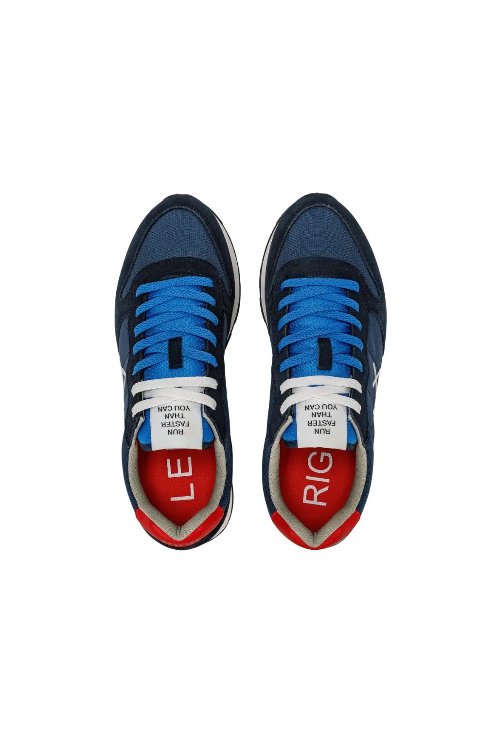 SUN 68 SCARPE UOMO BLU NAVY TOM SOLID 34101