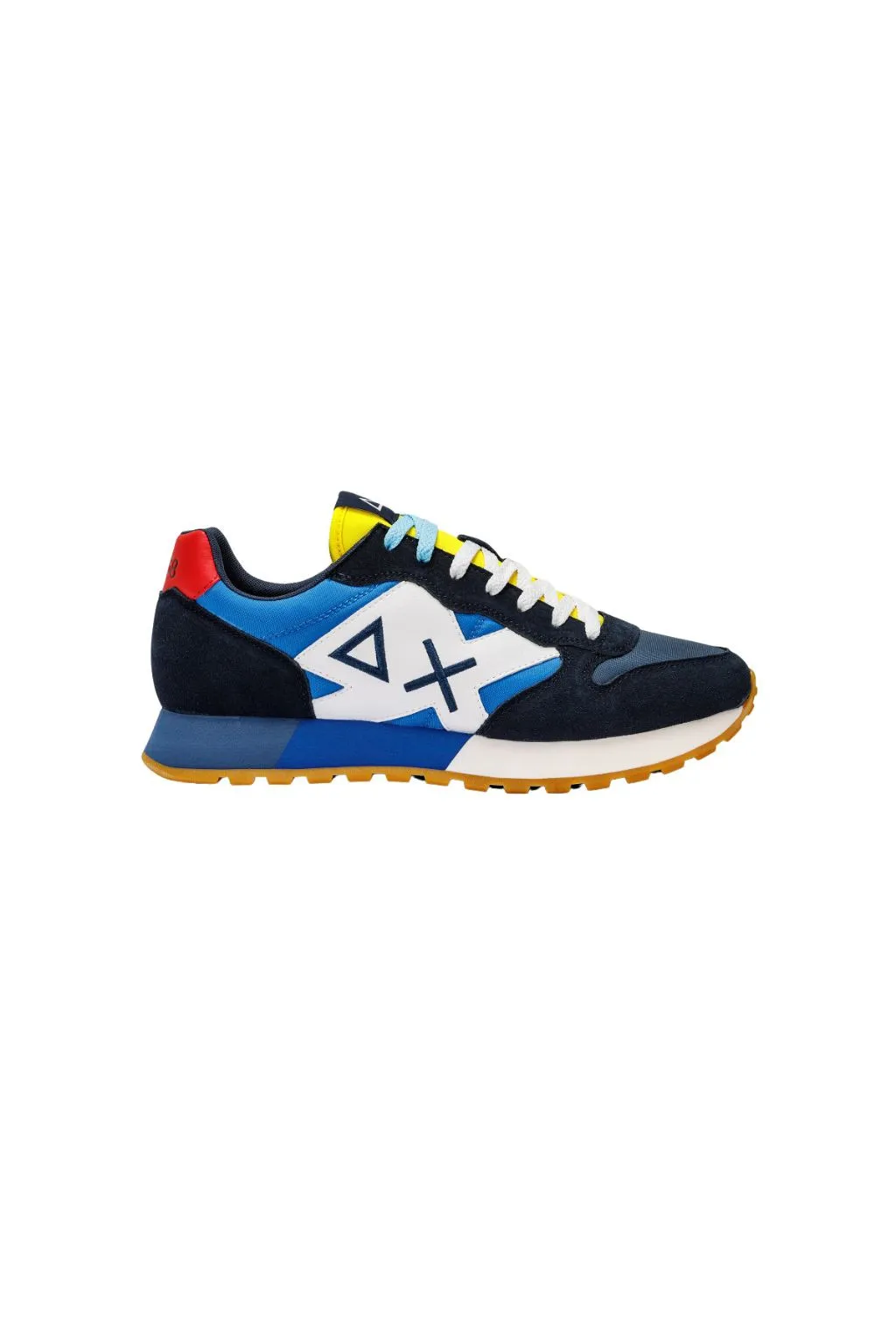 SUN 68 SCARPE UOMO BLU/ROSSO JAKI BICOL 34112