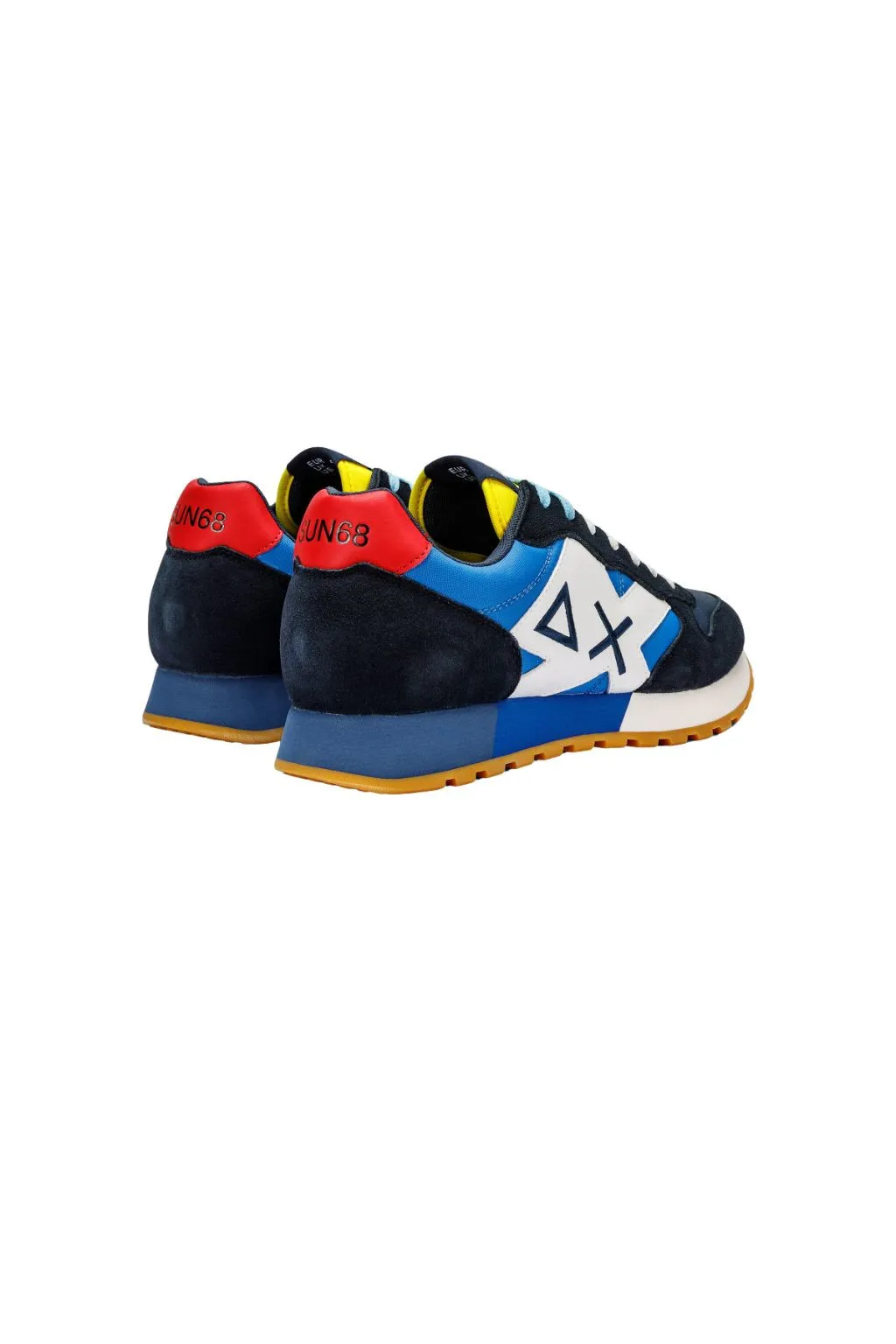 SUN 68 SCARPE UOMO BLU/ROSSO JAKI BICOL 34112