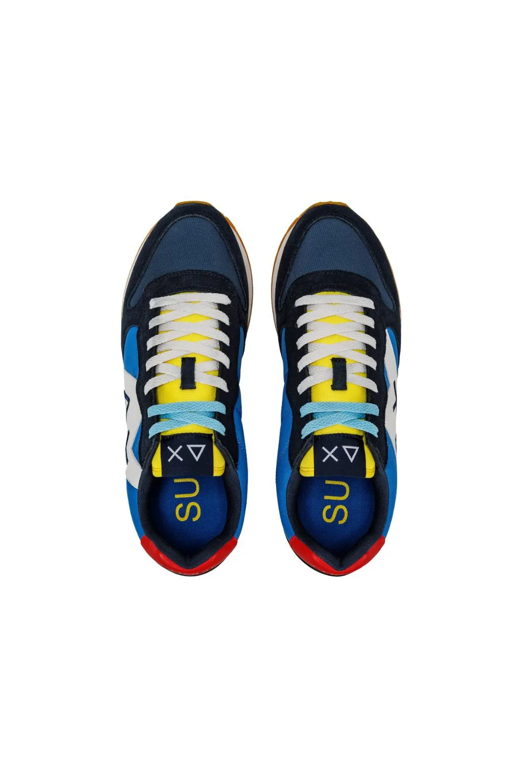 SUN 68 SCARPE UOMO BLU/ROSSO JAKI BICOL 34112