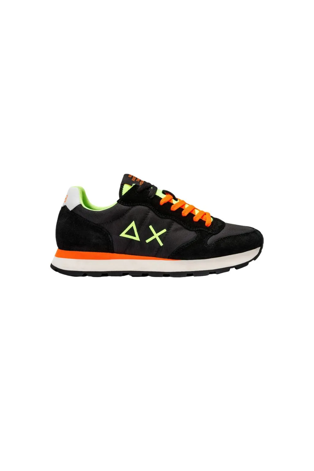 SUN 68 SCARPE UOMO NERO TOM FLUO 34102