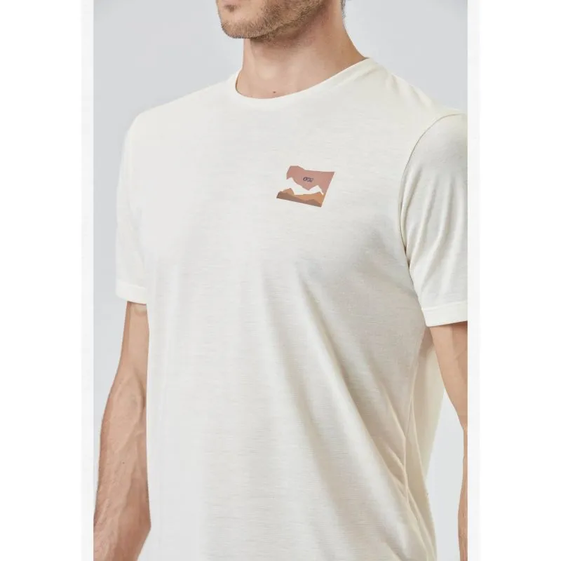 T-shirt da uomo Timont Ss Urban Tech Picture (bianco)