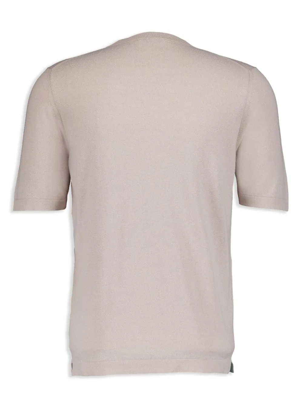 T-shirt girocollo in beige di Boglioli - uomo