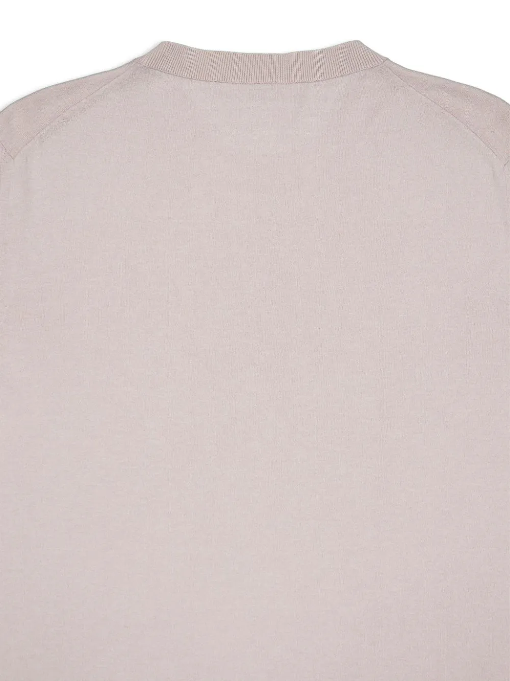 T-shirt girocollo in beige di Boglioli - uomo
