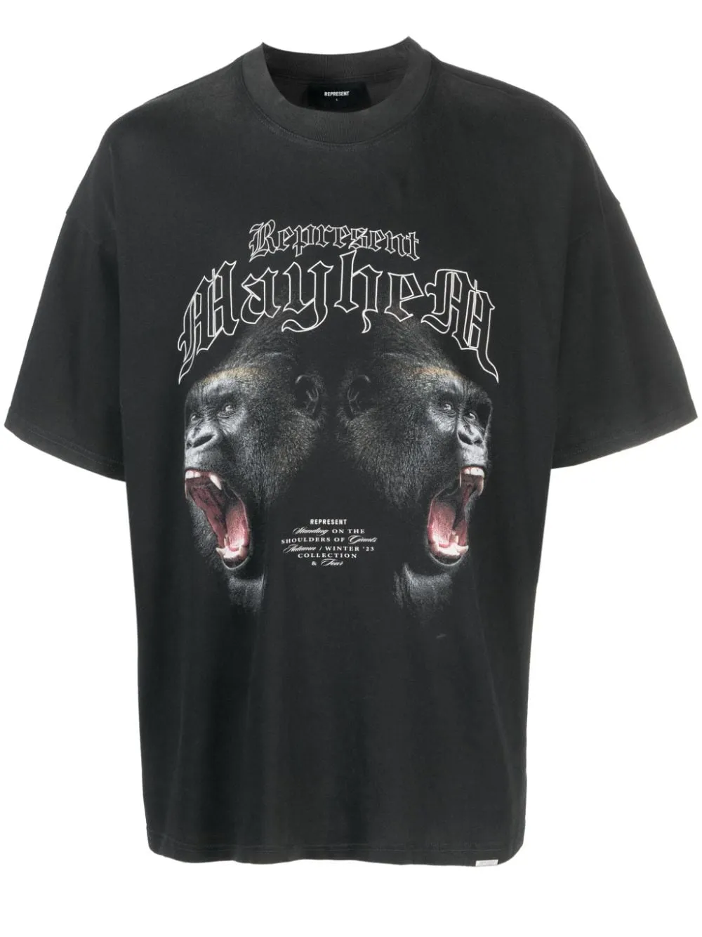 t-shirt mayhem nera