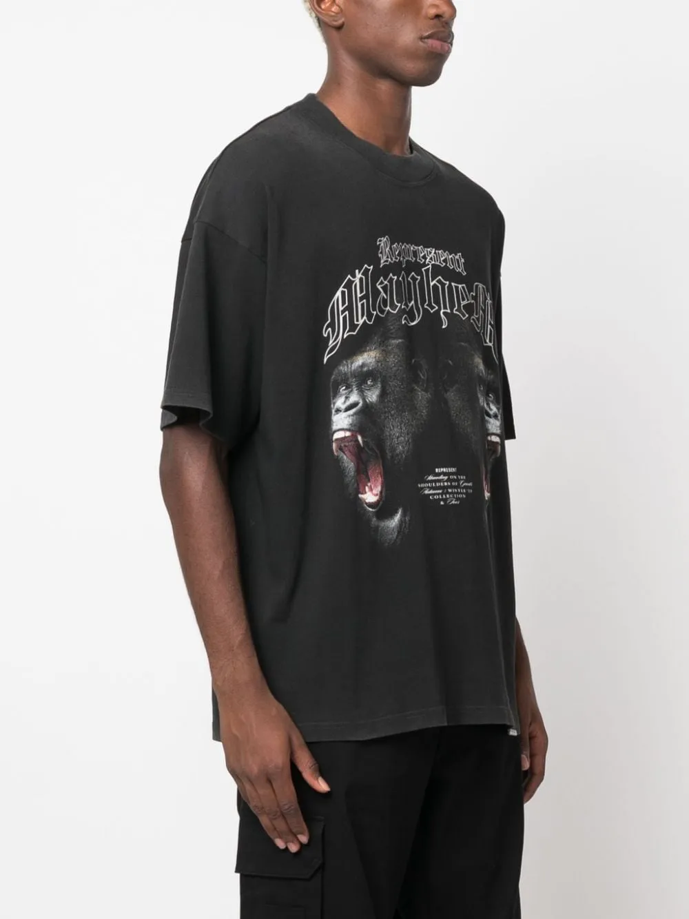 t-shirt mayhem nera