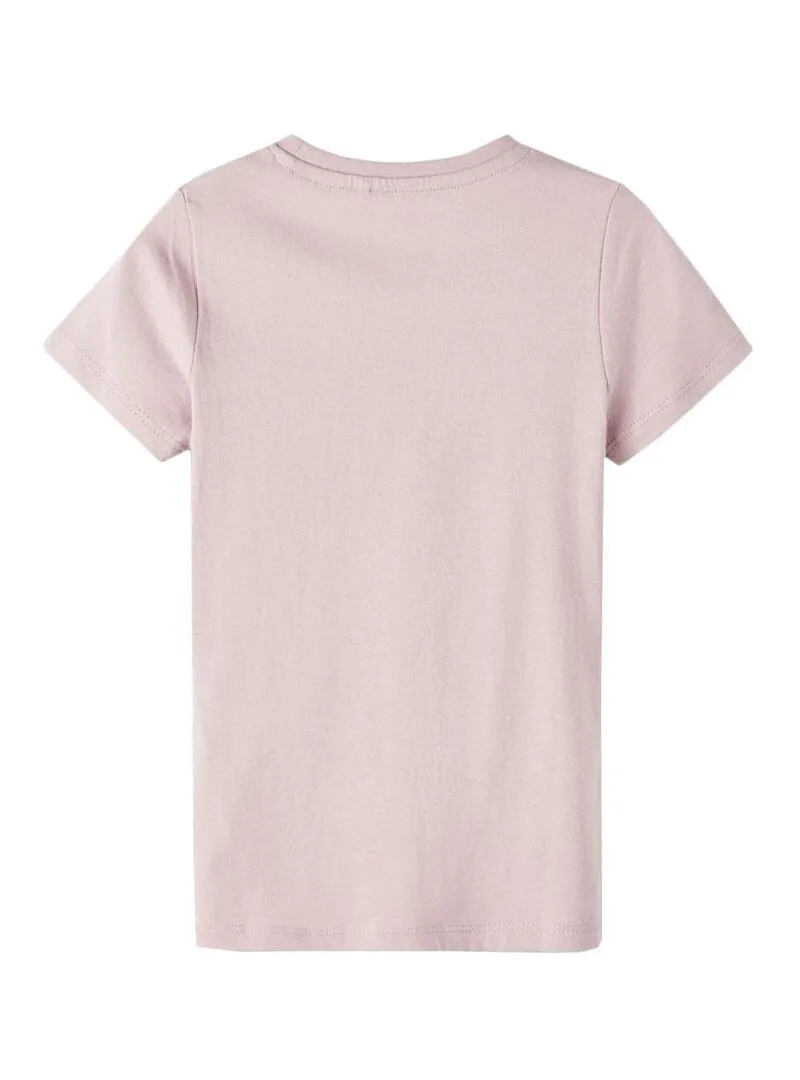 T-Shirt Name It Votea Lilla per Bambina
