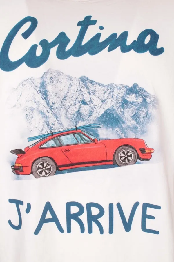 T-shirt Uomo Saint Barth Mc2 Bianco