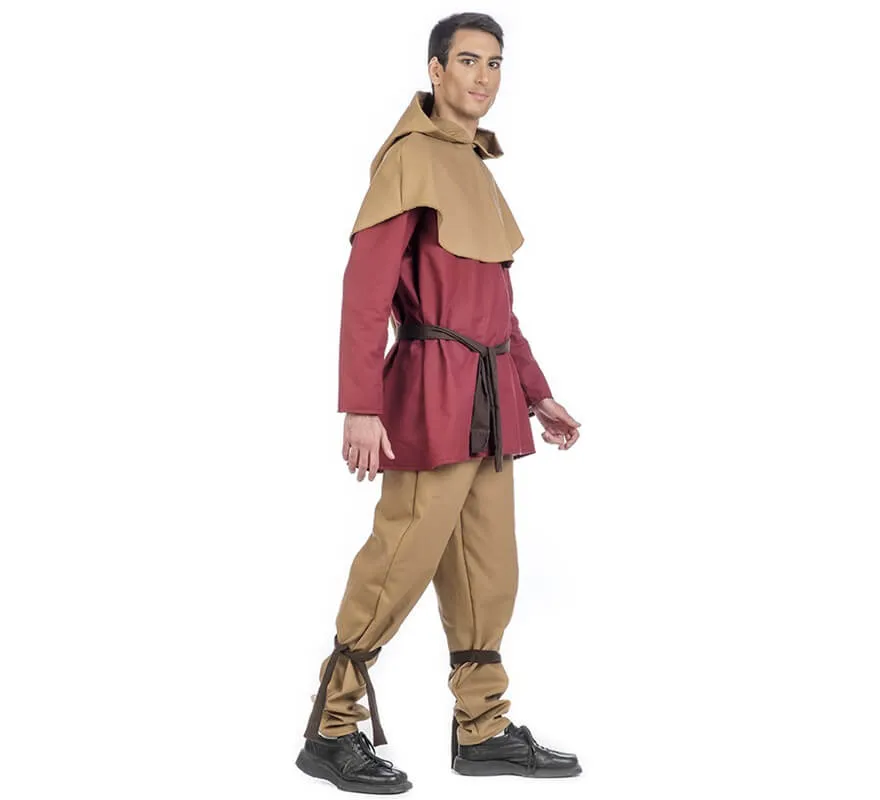 Telmo costume contadino medievale per un uomo