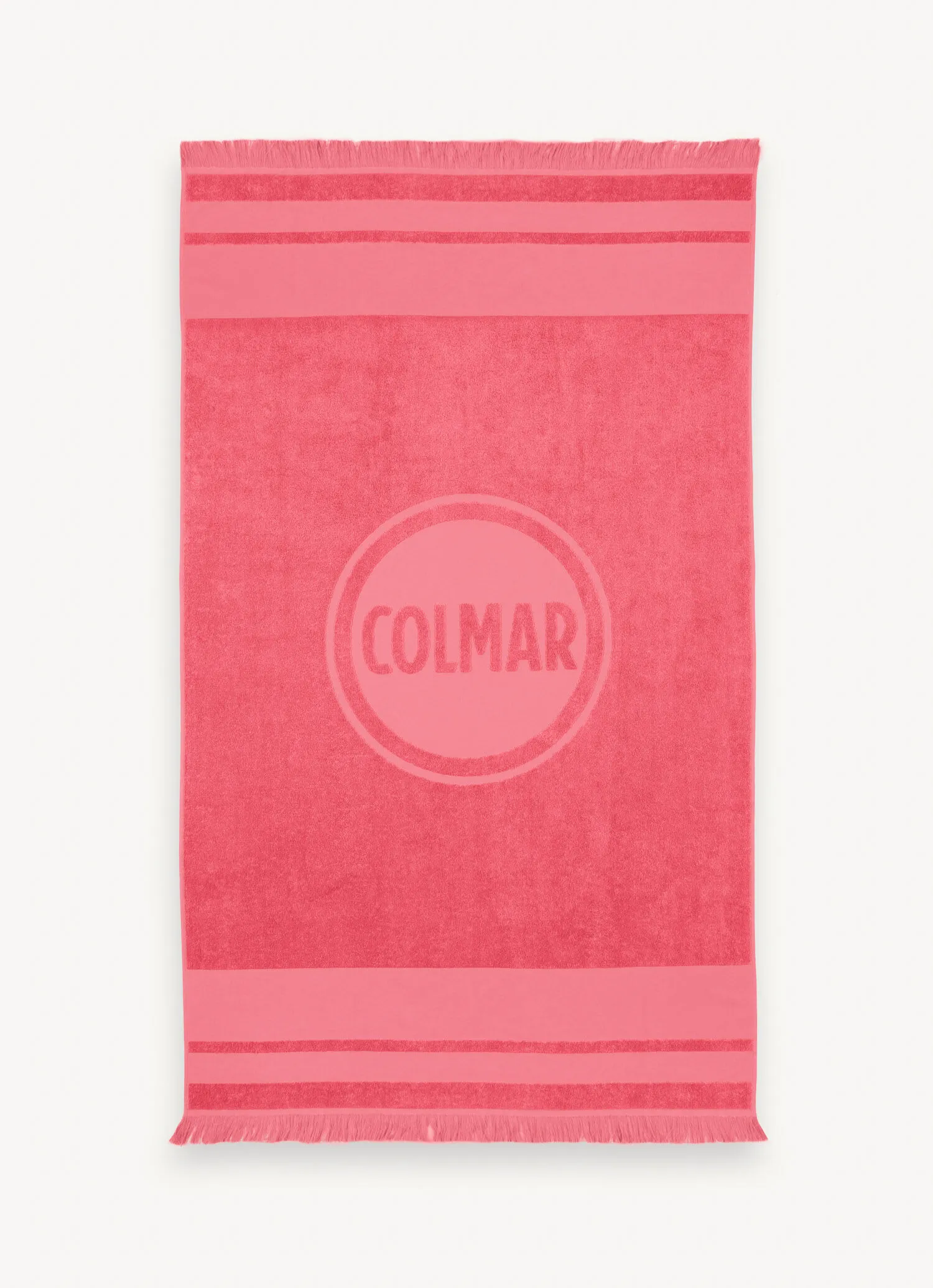 Terry towel with fringing