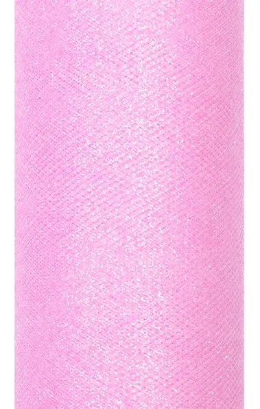 Tessuto in tulle irosa glitterato 15 cm