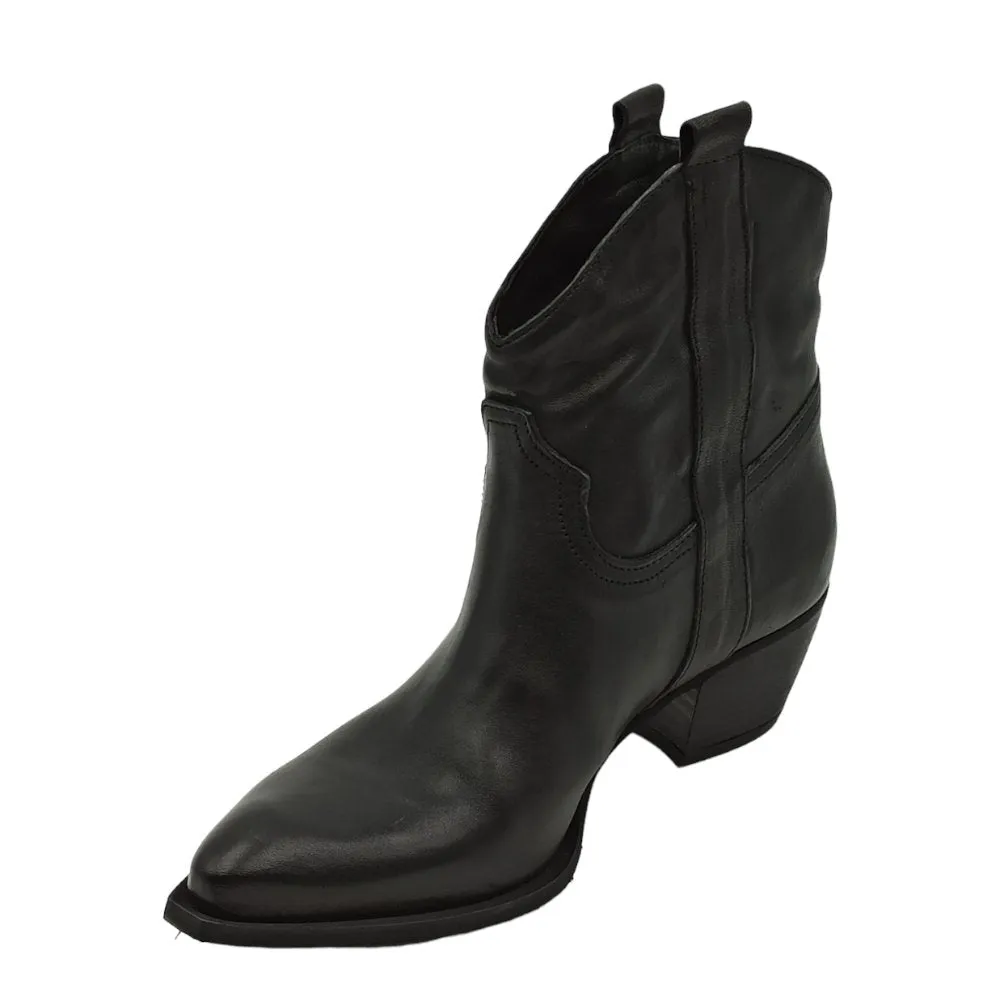 Texani in pelle Studio 76 5151 RAG NERO
