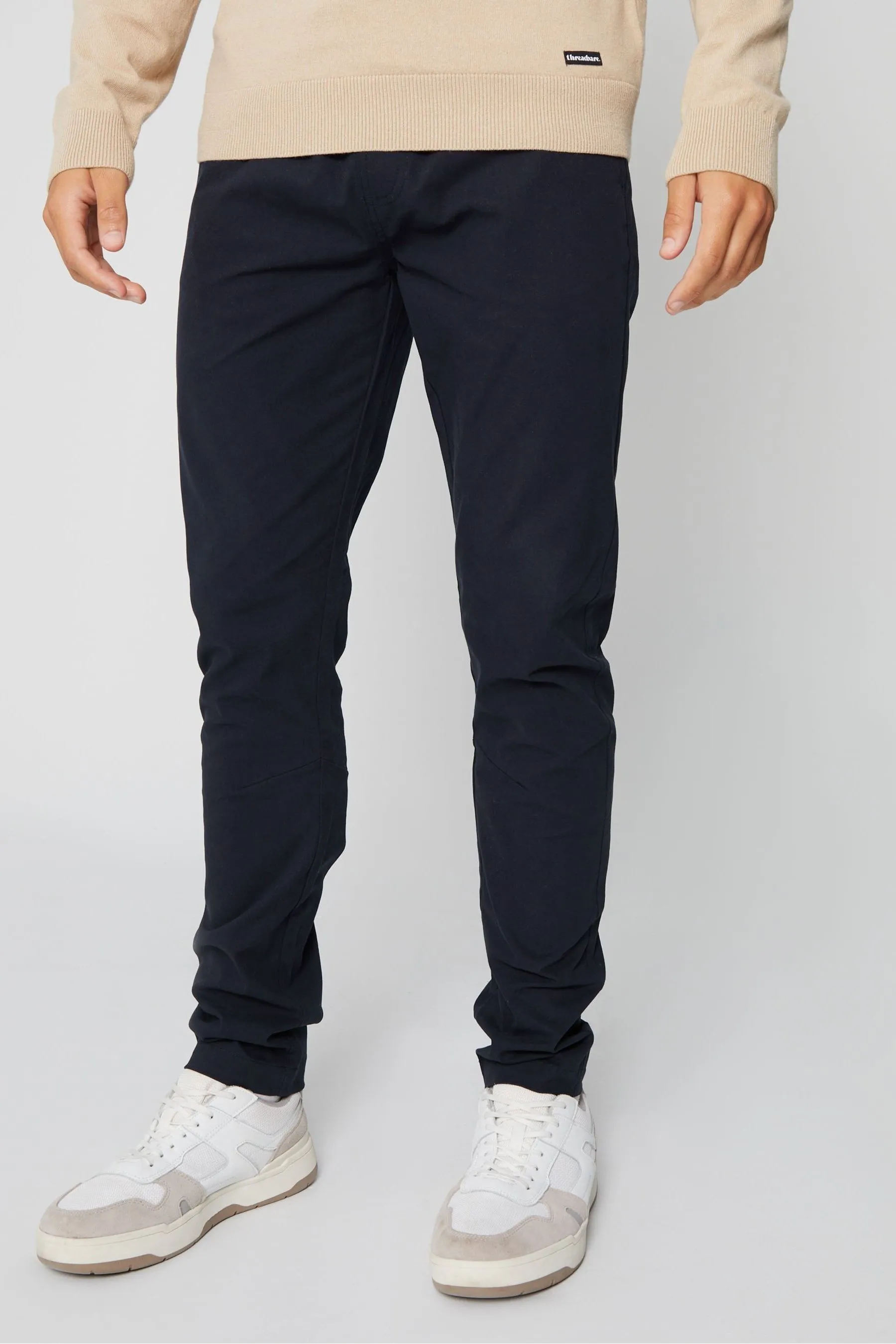 Threadbare Vestibilità attillata / Slim - Pantaloni chino senza chiusura