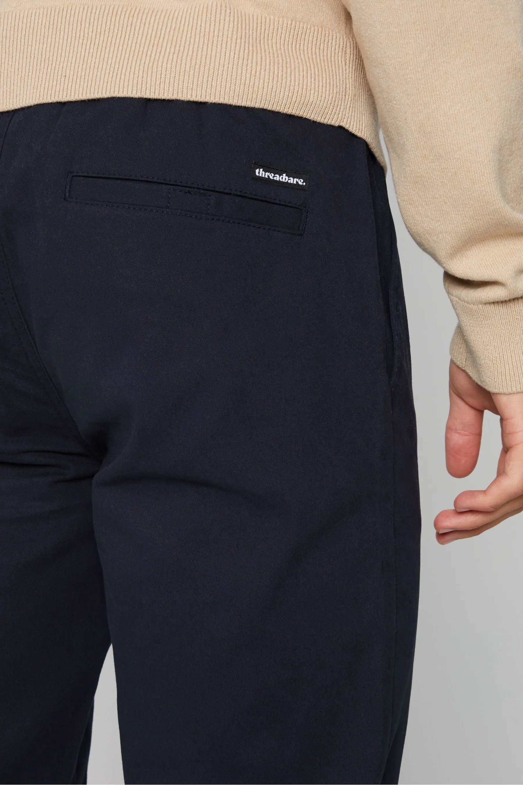 Threadbare Vestibilità attillata / Slim - Pantaloni chino senza chiusura