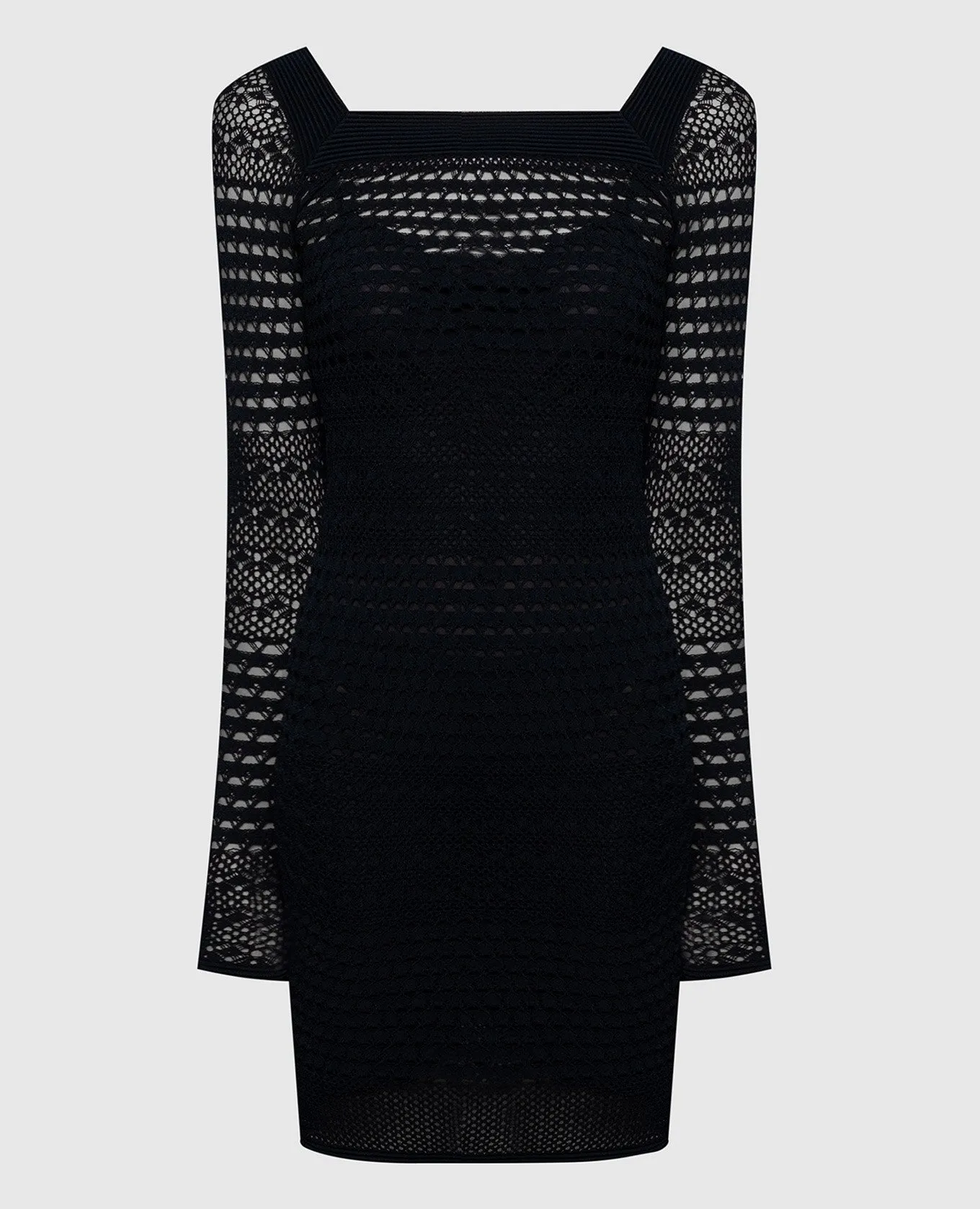 Tom Ford Miniabito nero traforato ACK420YAX652