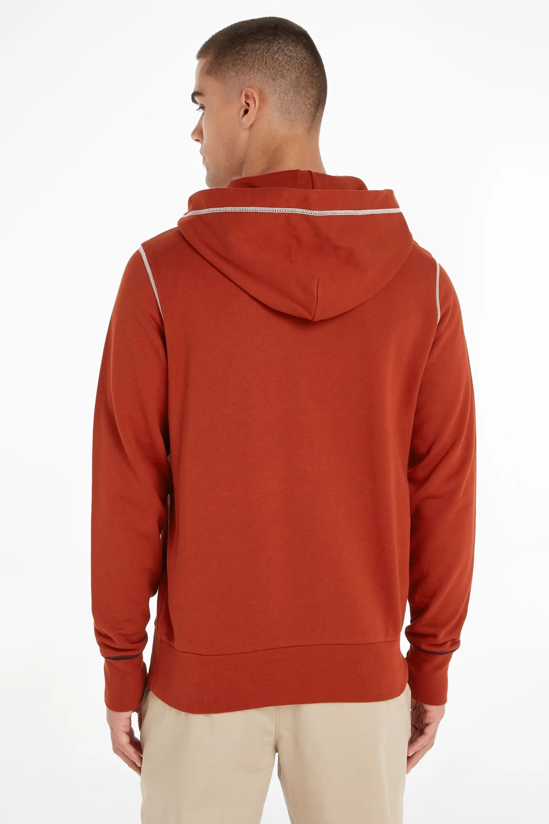 Tommy Hilfiger Monotype Stitching Hoodie    