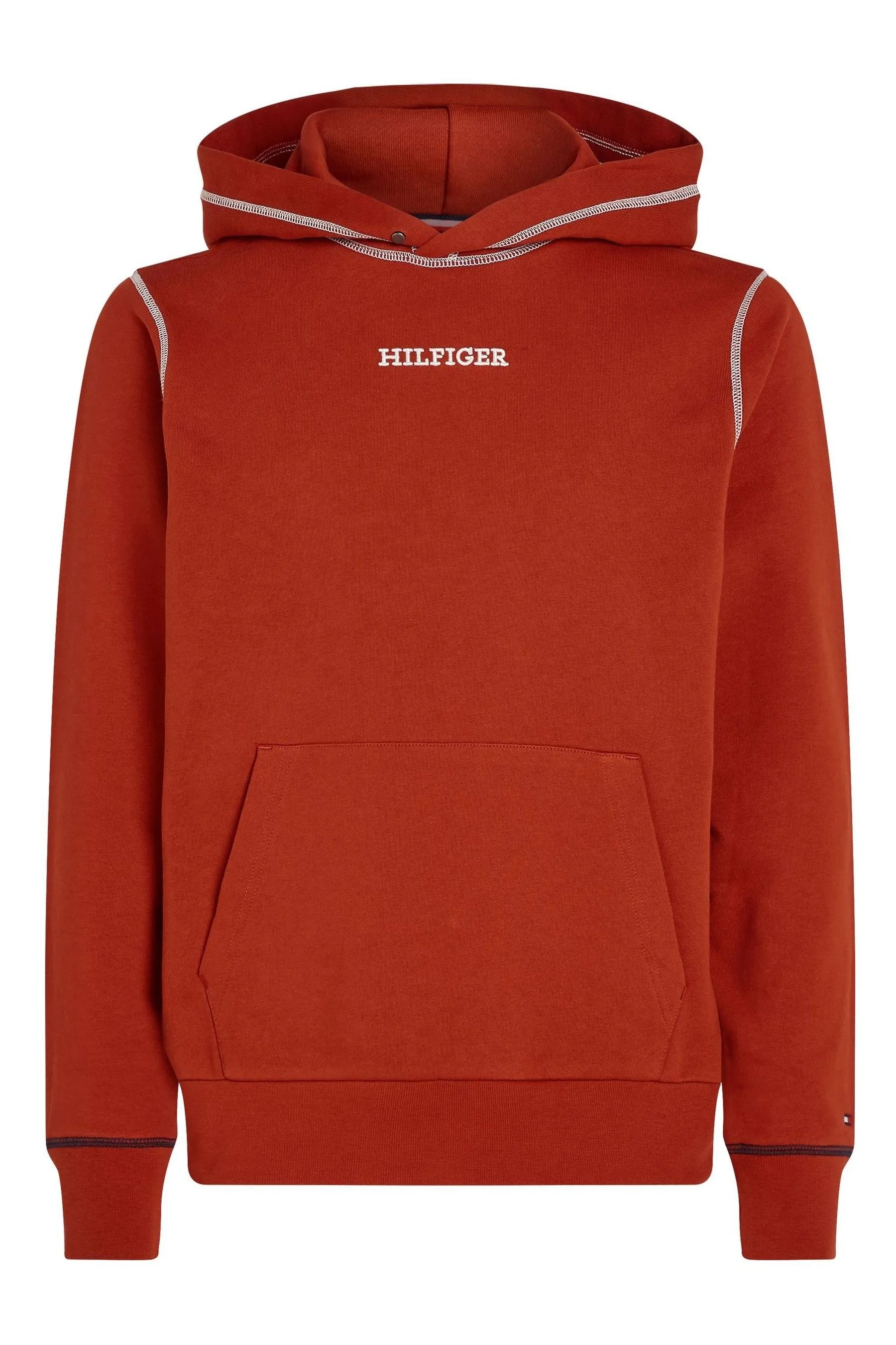 Tommy Hilfiger Monotype Stitching Hoodie    