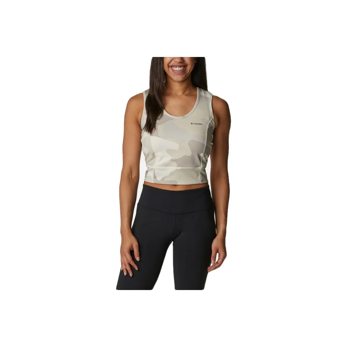 Top corto Windgates Chalk camo