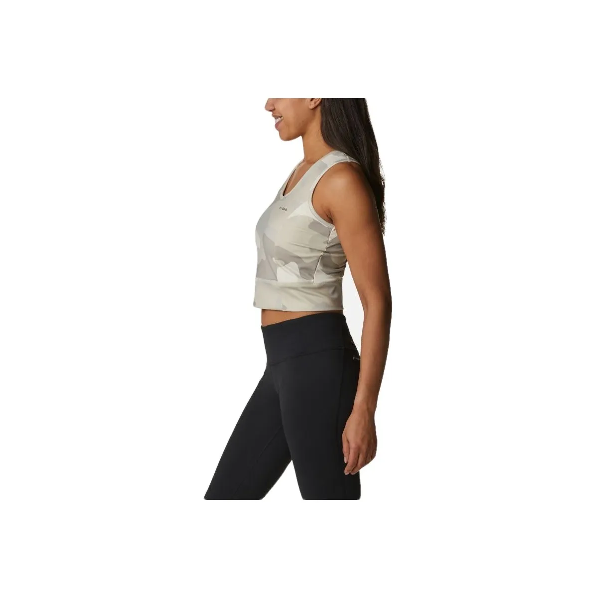 Top corto Windgates Chalk camo