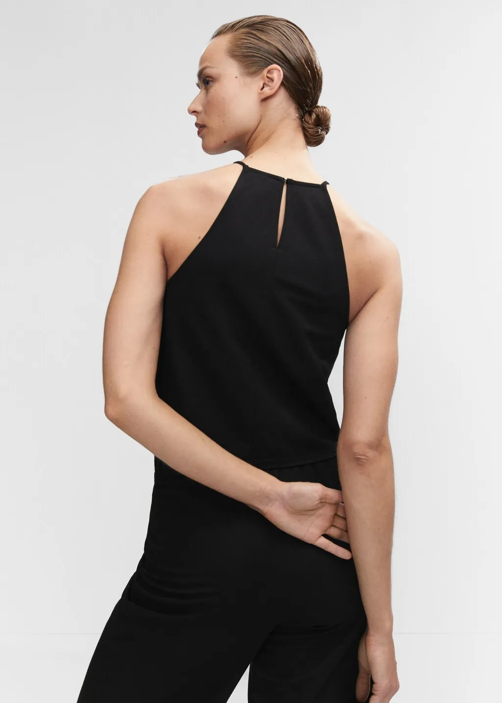 Top crop collo halter