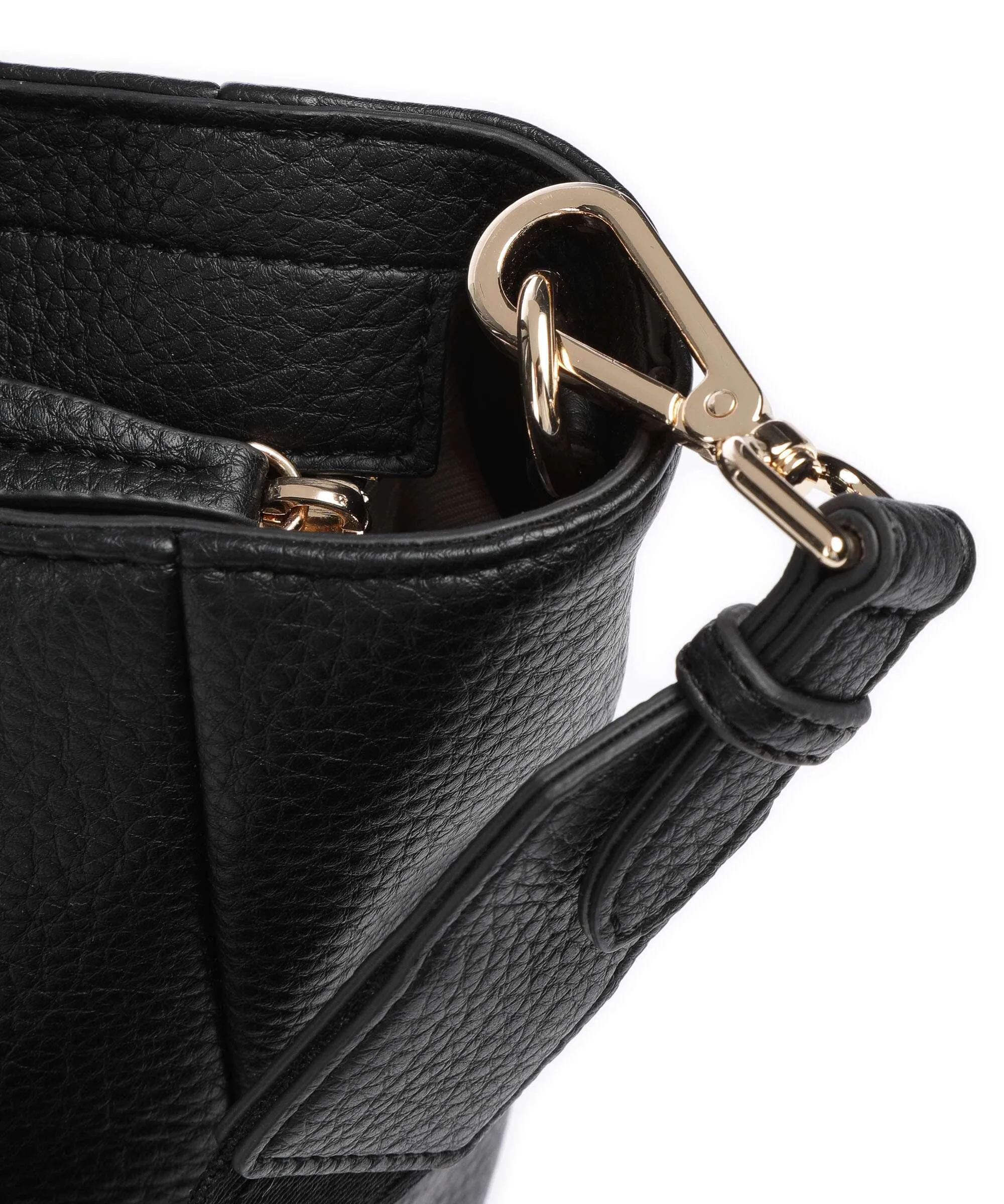  Twinset Soft Grain Borsa a mano pelle sintetica nero  