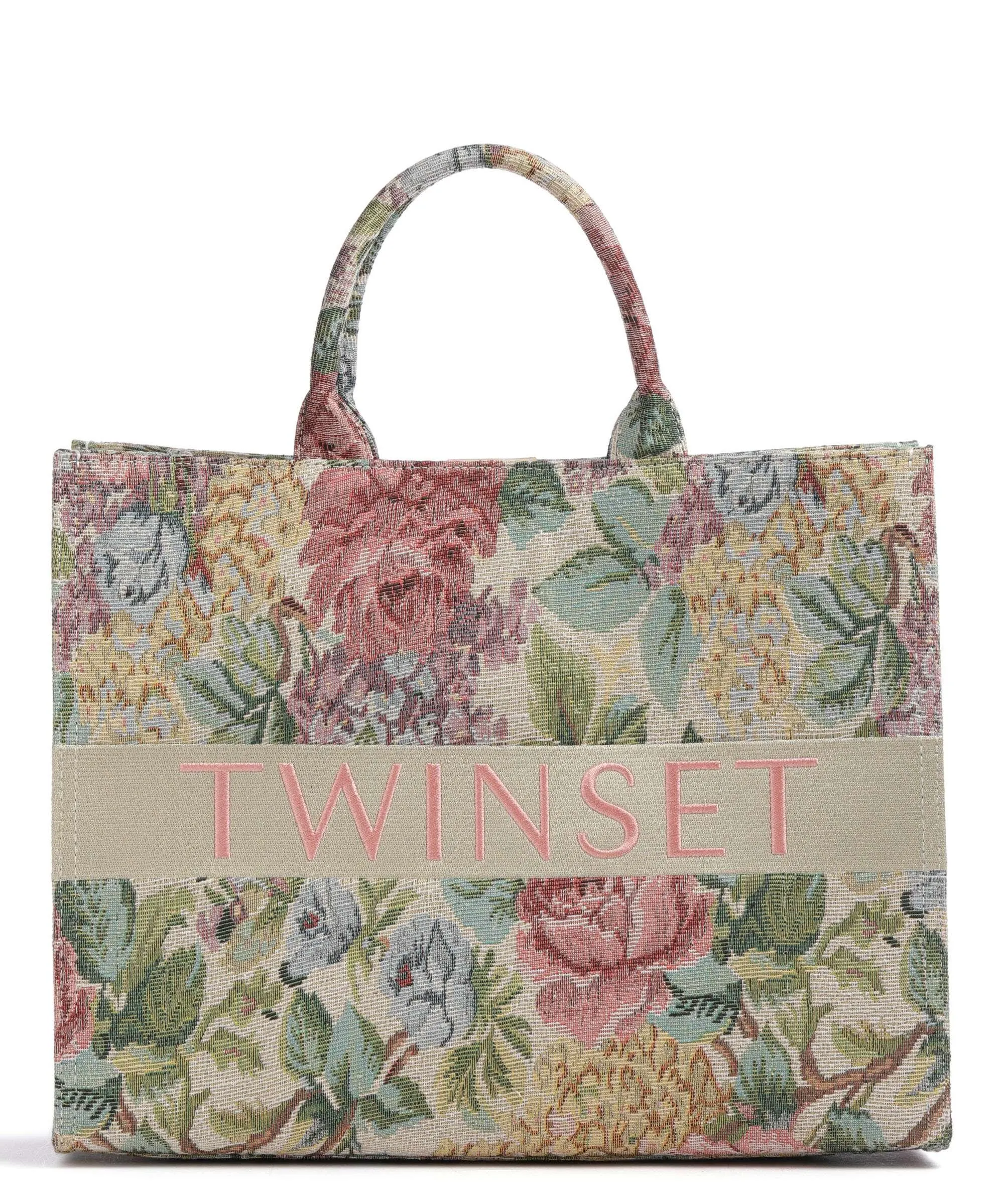 Twinset Victoria Borsa a mano tissu multicolore  
