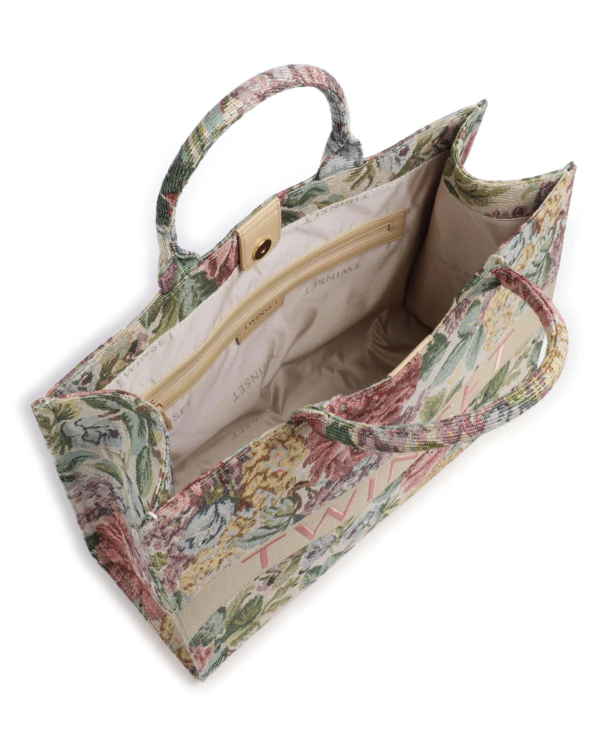  Twinset Victoria Borsa a mano tissu multicolore  