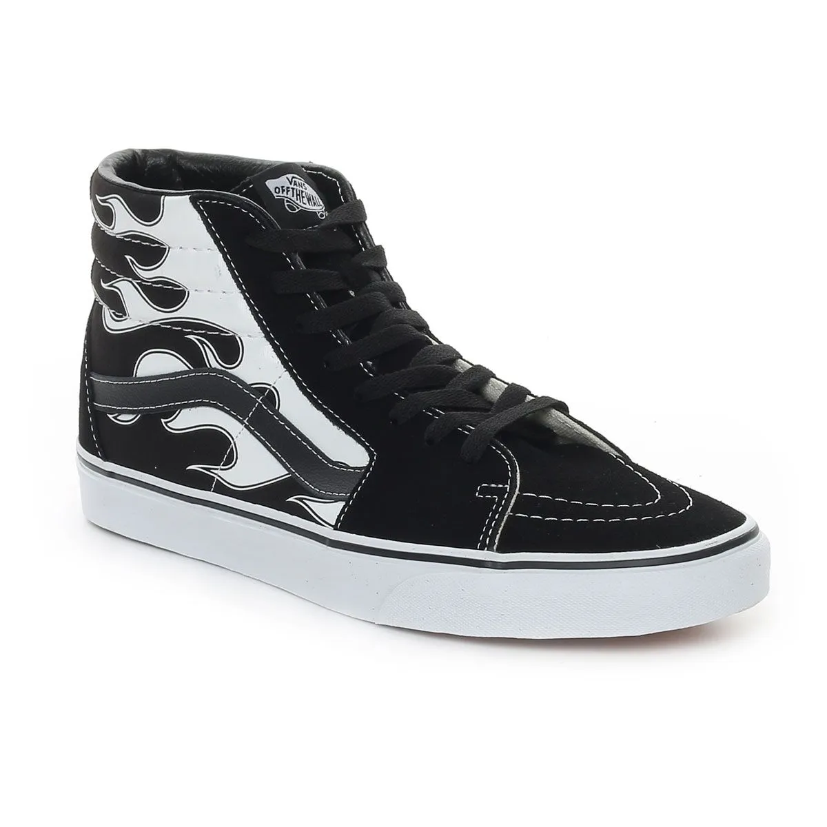 Vans Sk8-Hi Flame Nero Bianco