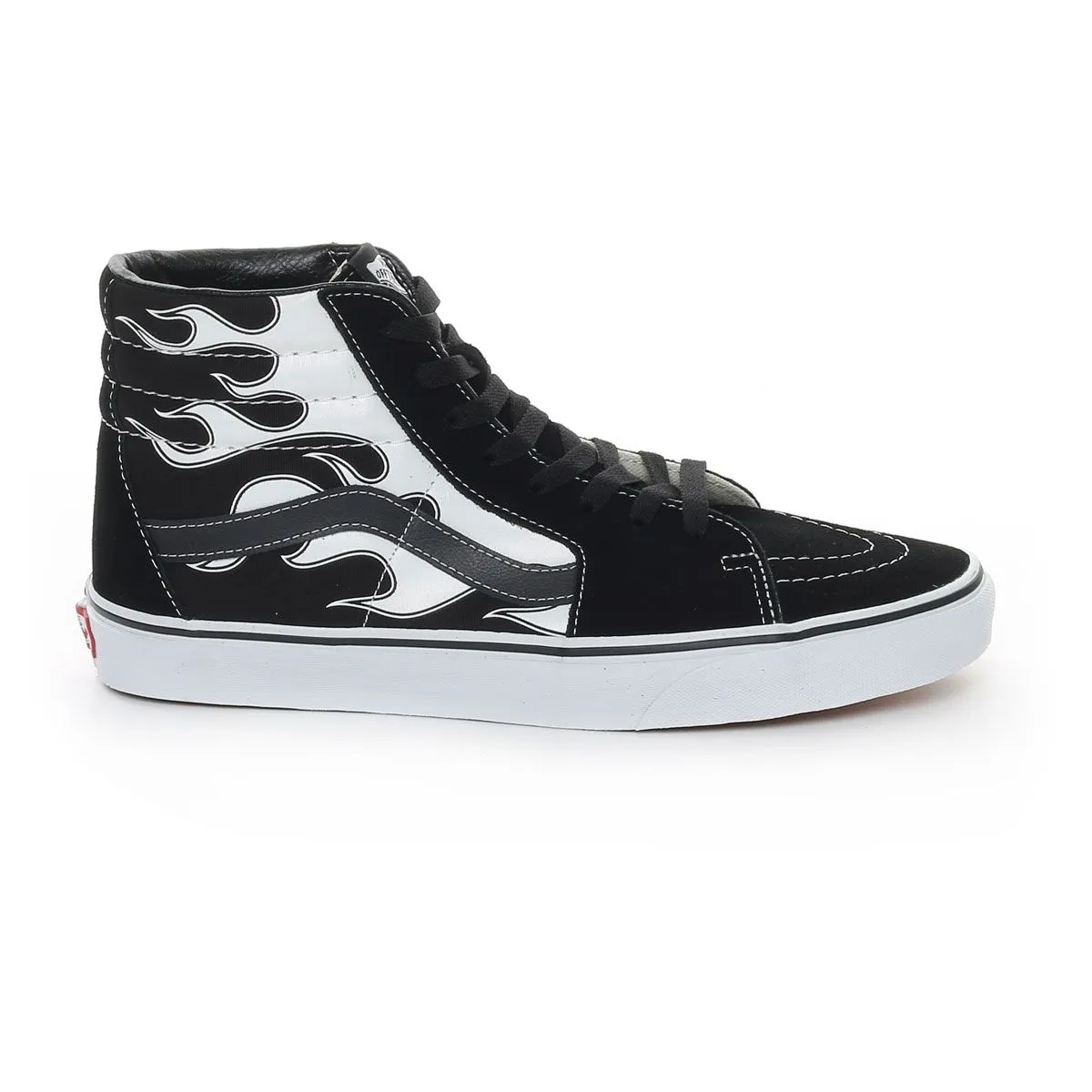 Vans Sk8-Hi Flame Nero Bianco