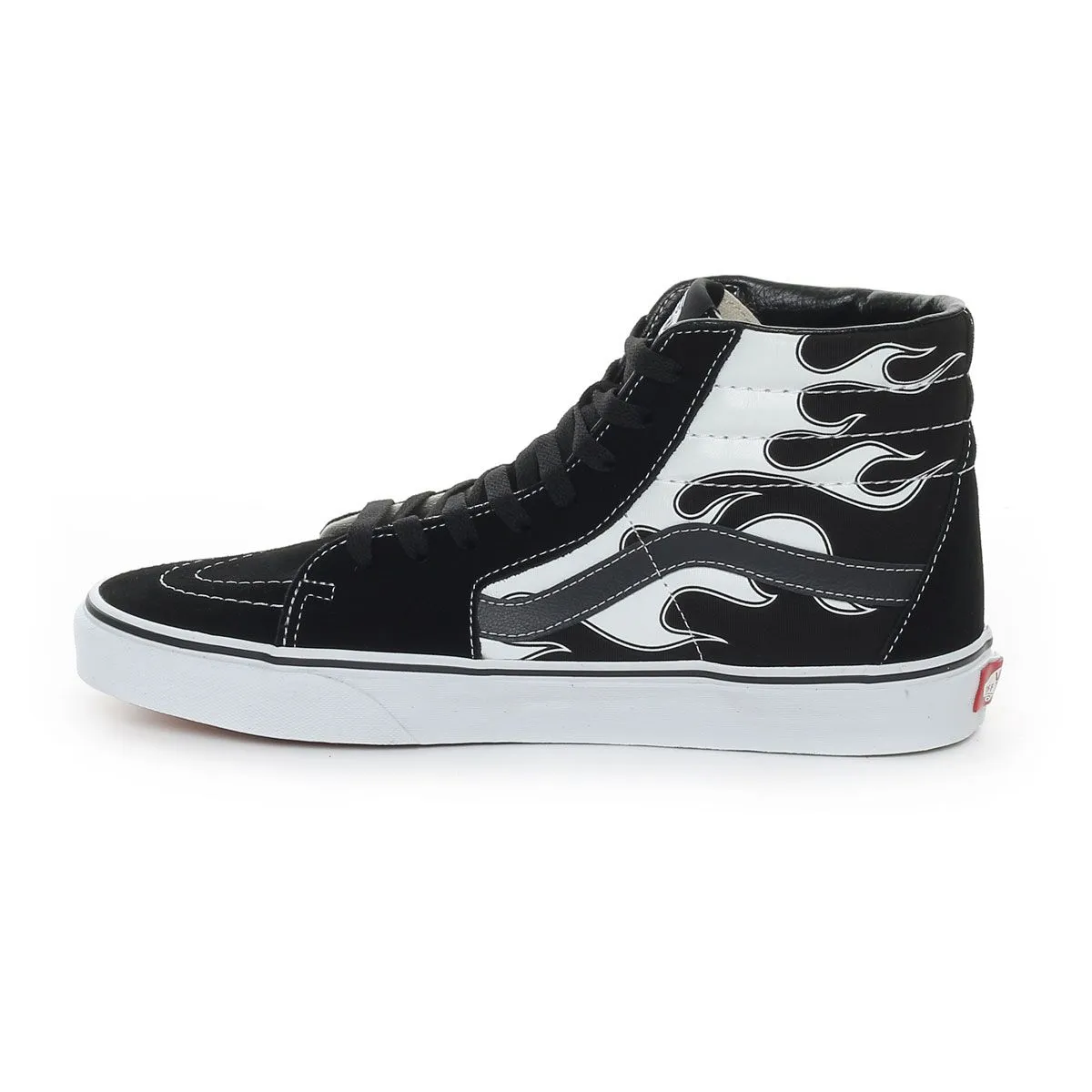 Vans Sk8-Hi Flame Nero Bianco