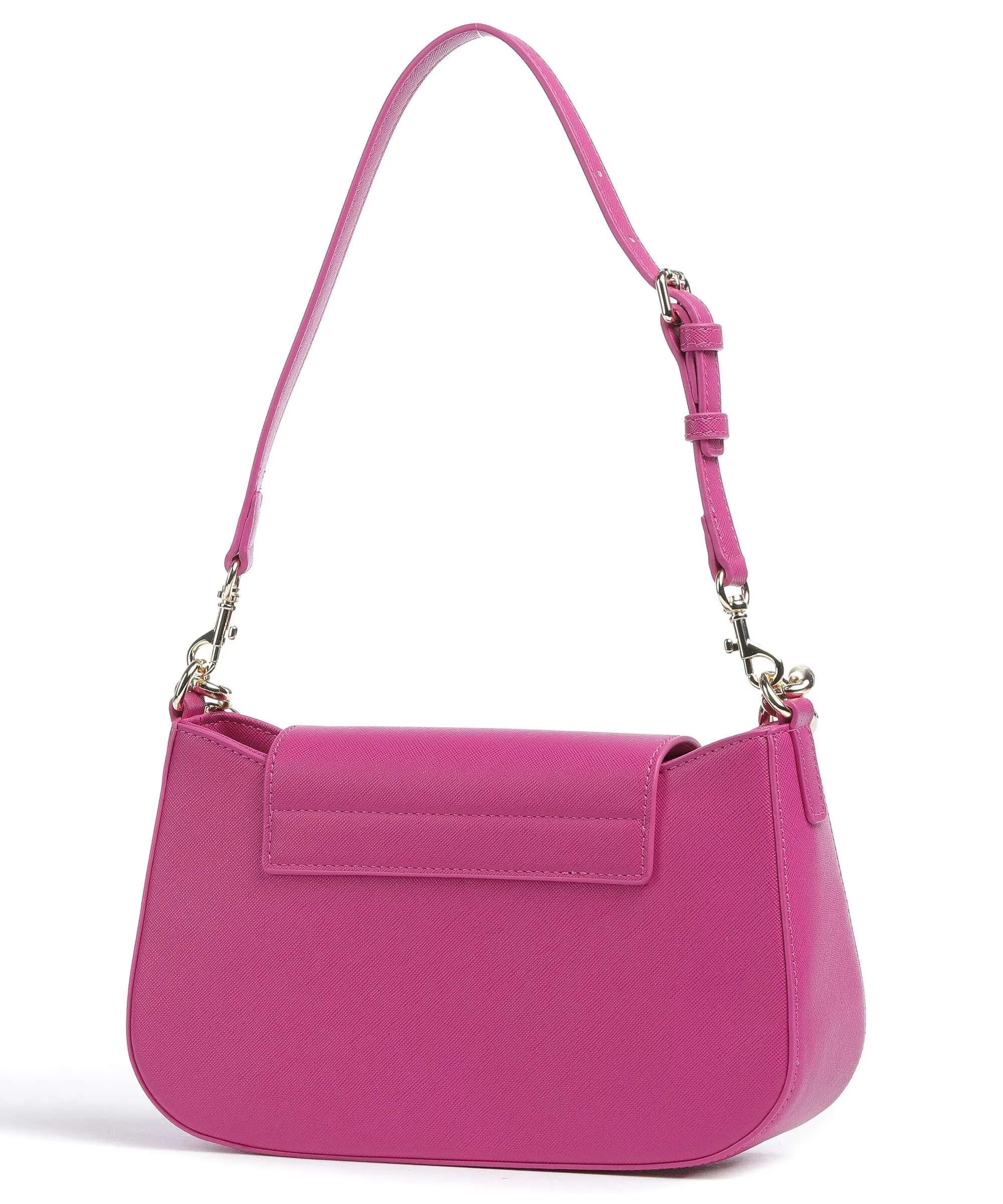  Versace Jeans Couture Logo Lock Borsa a spalla pelle sintetica pink  