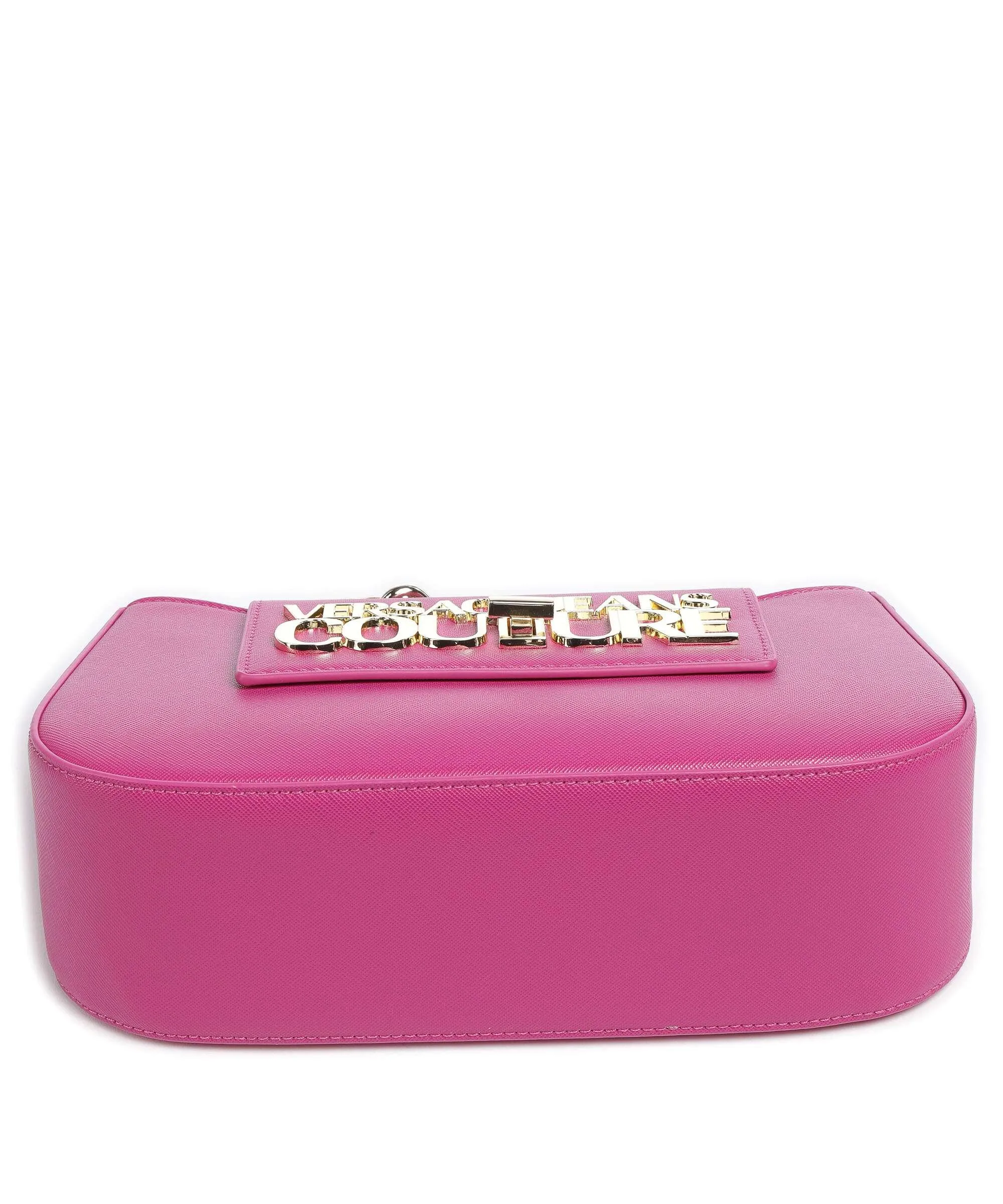  Versace Jeans Couture Logo Lock Borsa a spalla pelle sintetica pink  