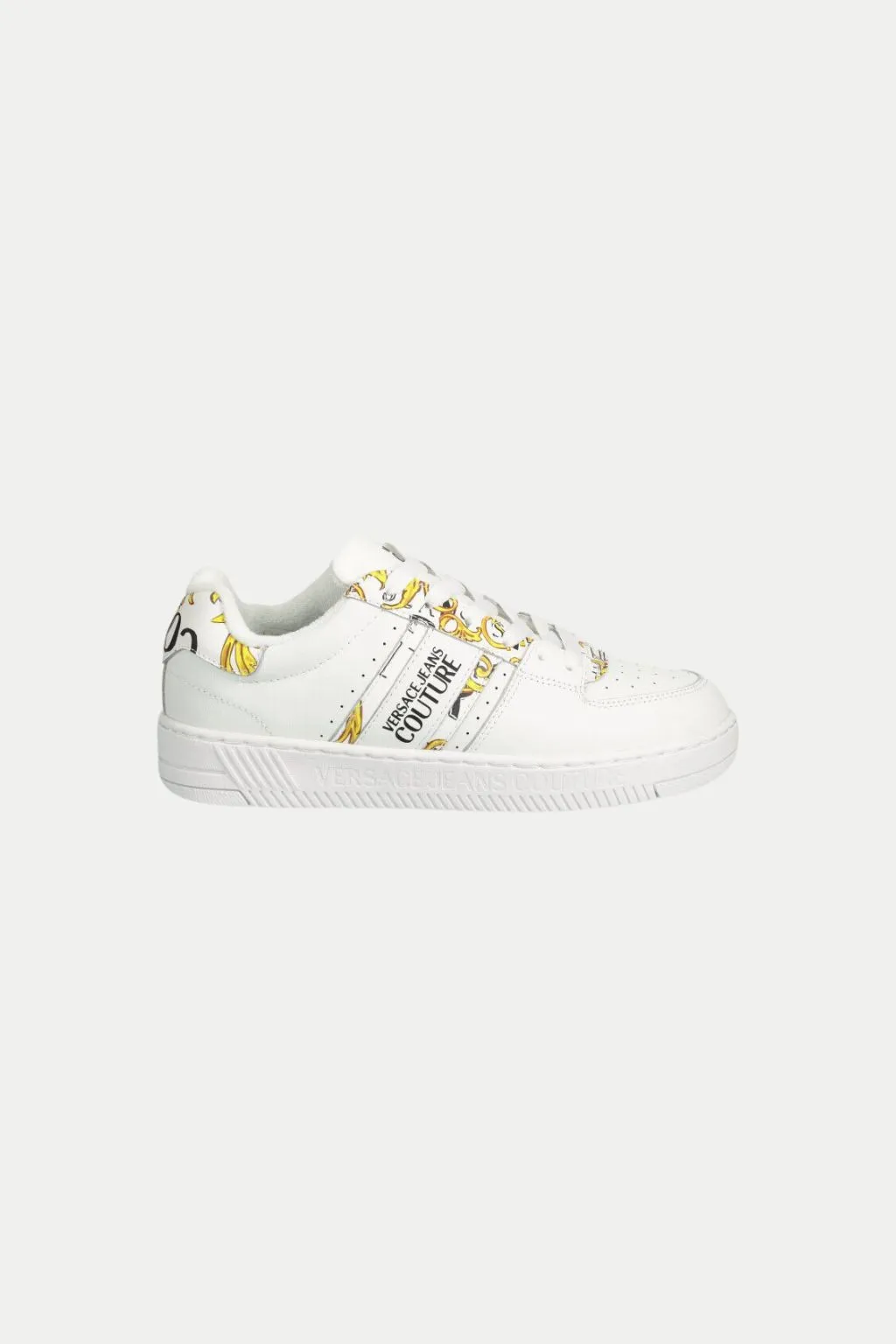 VERSACE JEANS COUTURE SCARPE DONNA BIANCO/ORO MEYSSA DIS SJ7