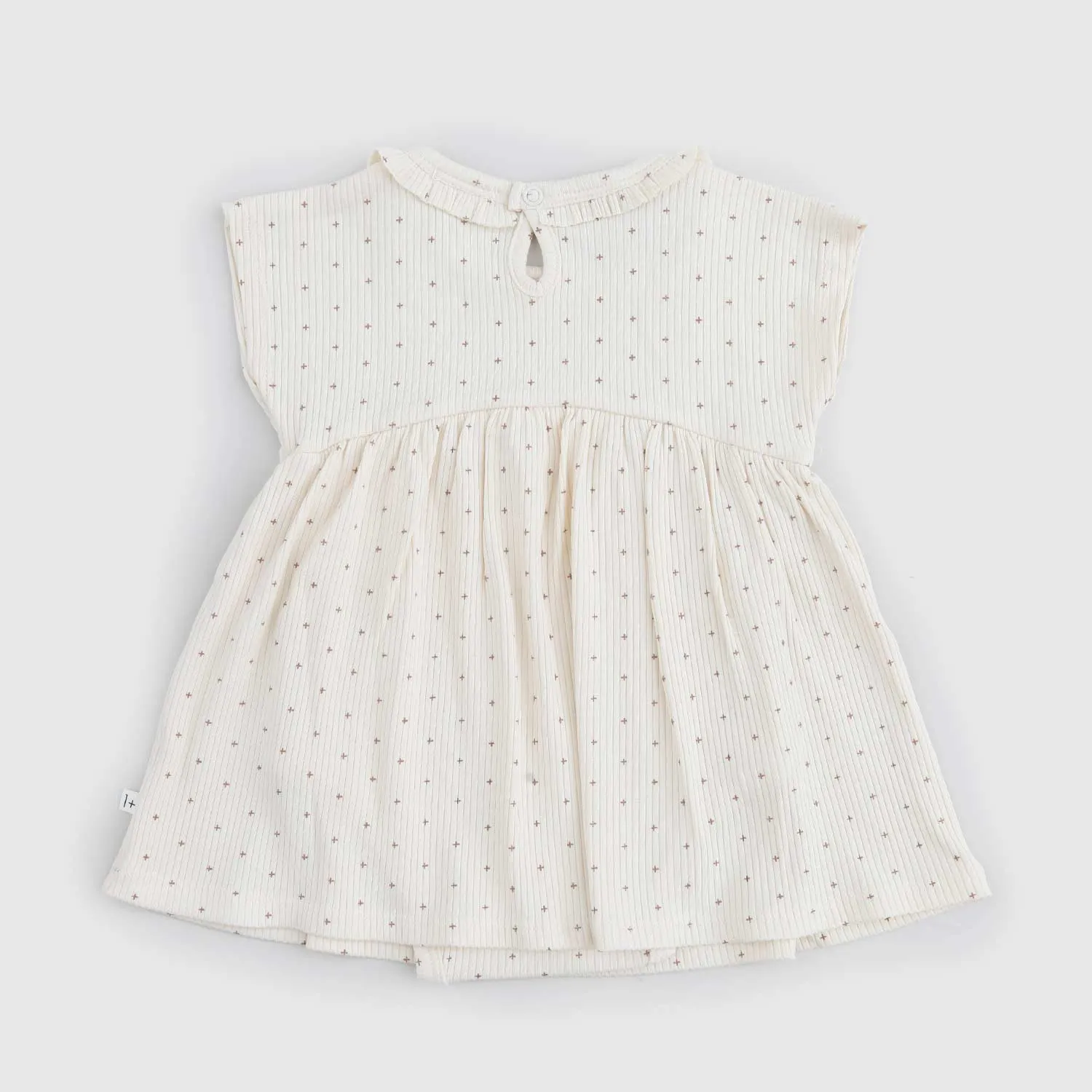 Vestito Beige Gina Avorio Neonata
