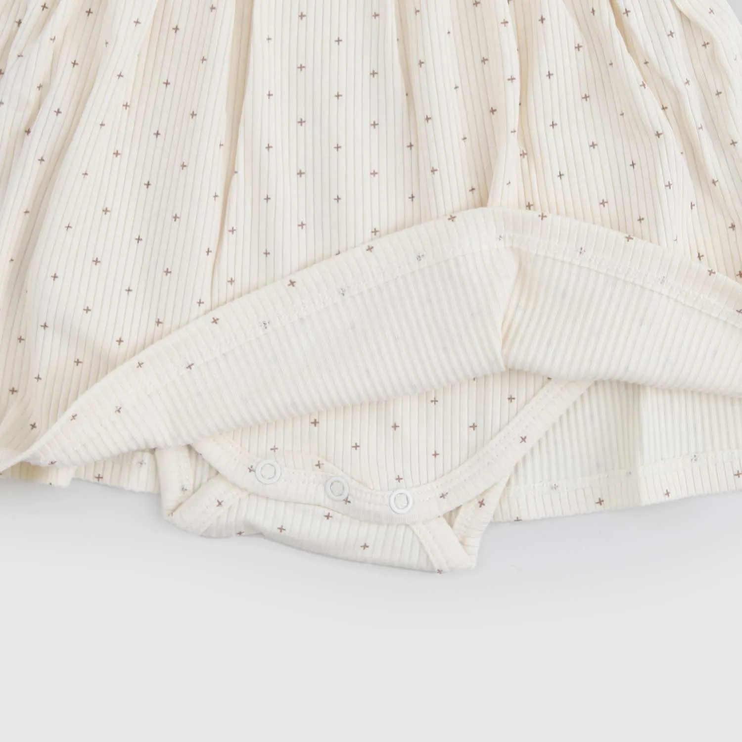 Vestito Beige Gina Avorio Neonata