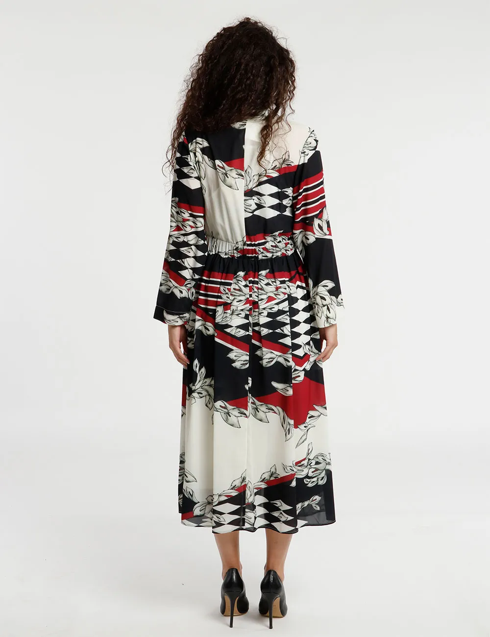 Vestito Fracomina con bottoni decorati