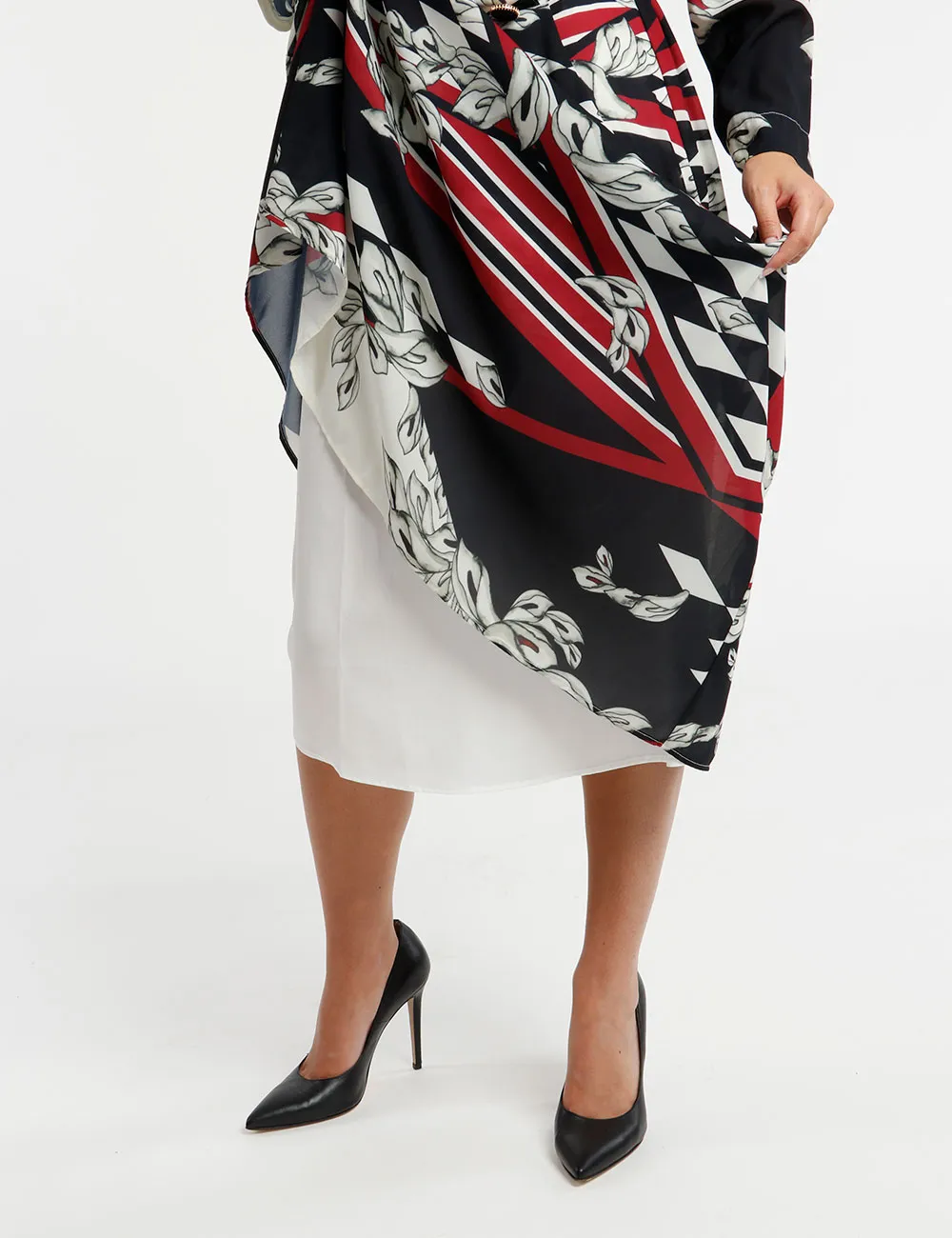 Vestito Fracomina con bottoni decorati