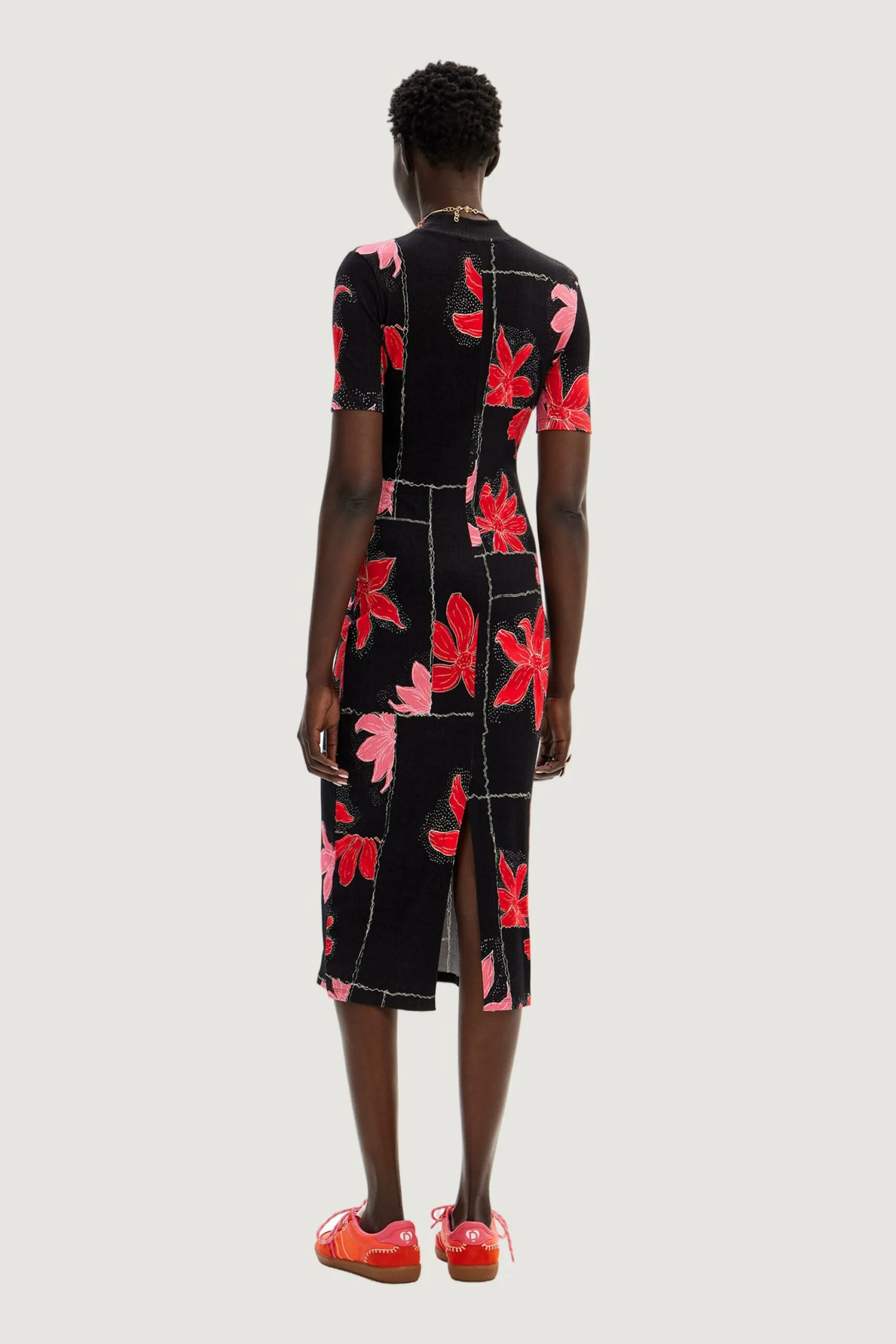 Vestito lungo Desigual QUEBEC Rosso