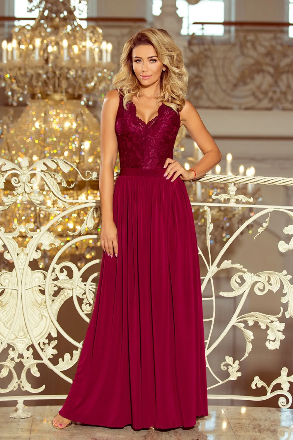 Vestito lungo model 124387 Numoco