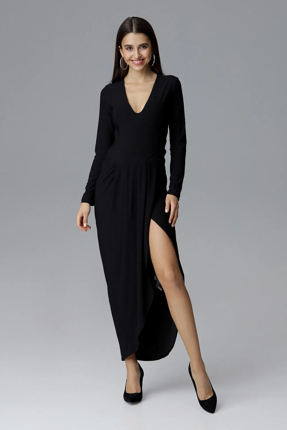 Vestito lungo model 126213 Figl