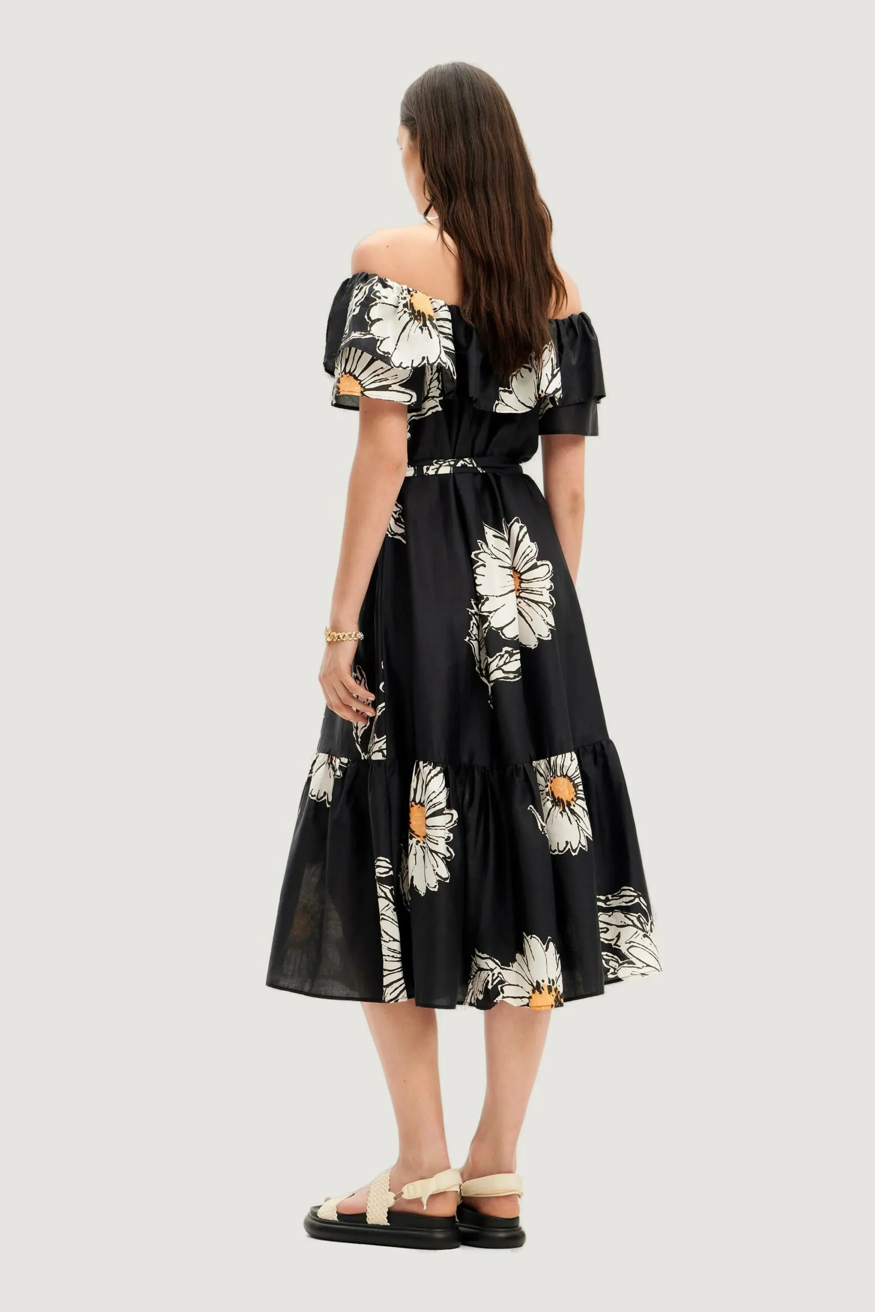 Vestito midi Desigual GEORGEO Nero