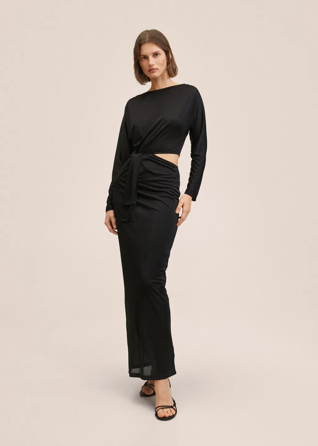 Vestito spacco laterale